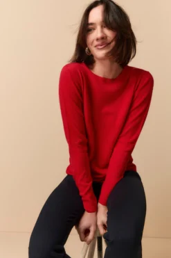 Girocollo Regular in Cashmere - CORALLO