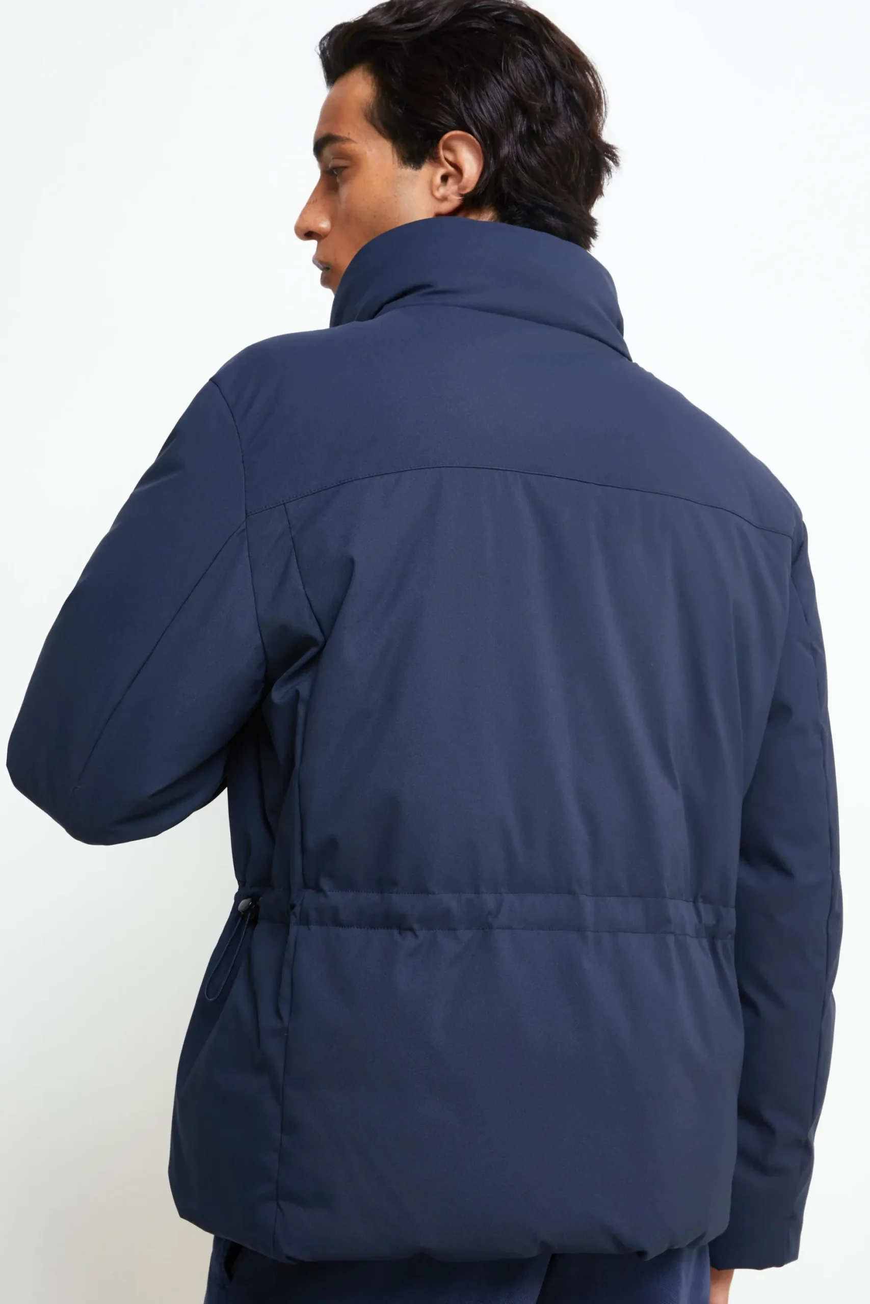 Giubbotto Corto con Tasche - BLU