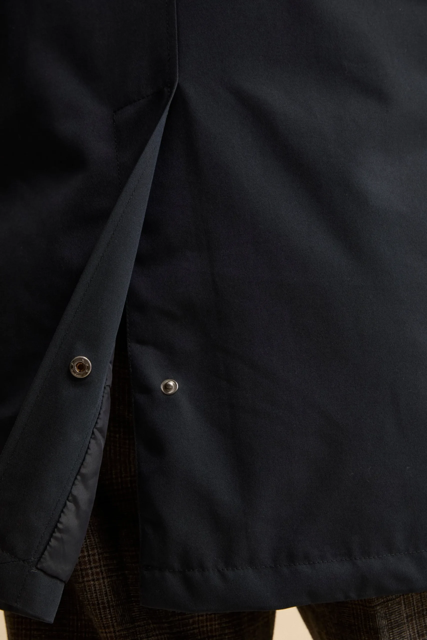 Impermeabile con paramontura - BLU