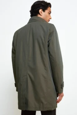 Impermeabile con paramontura - VERDE