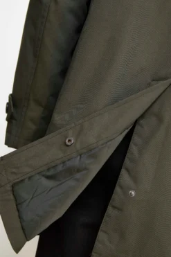 Impermeabile con paramontura - VERDE
