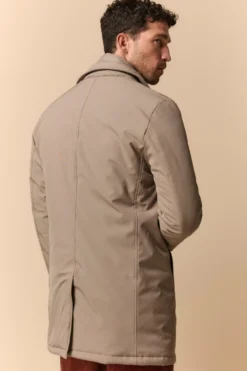 Impermeabile Invernale con Corpetto Staccabile - GRIGIO