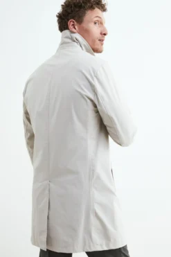Impermeabile monopetto elegante - AVORIO