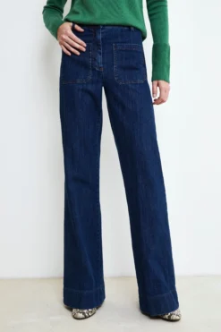 Jeans Palazzo in Cotone - JEANS