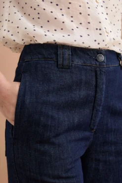 Jeans Straight in Cotone - DENIM