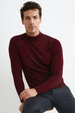 Lupetto in Lana Merino - BORDEAUX