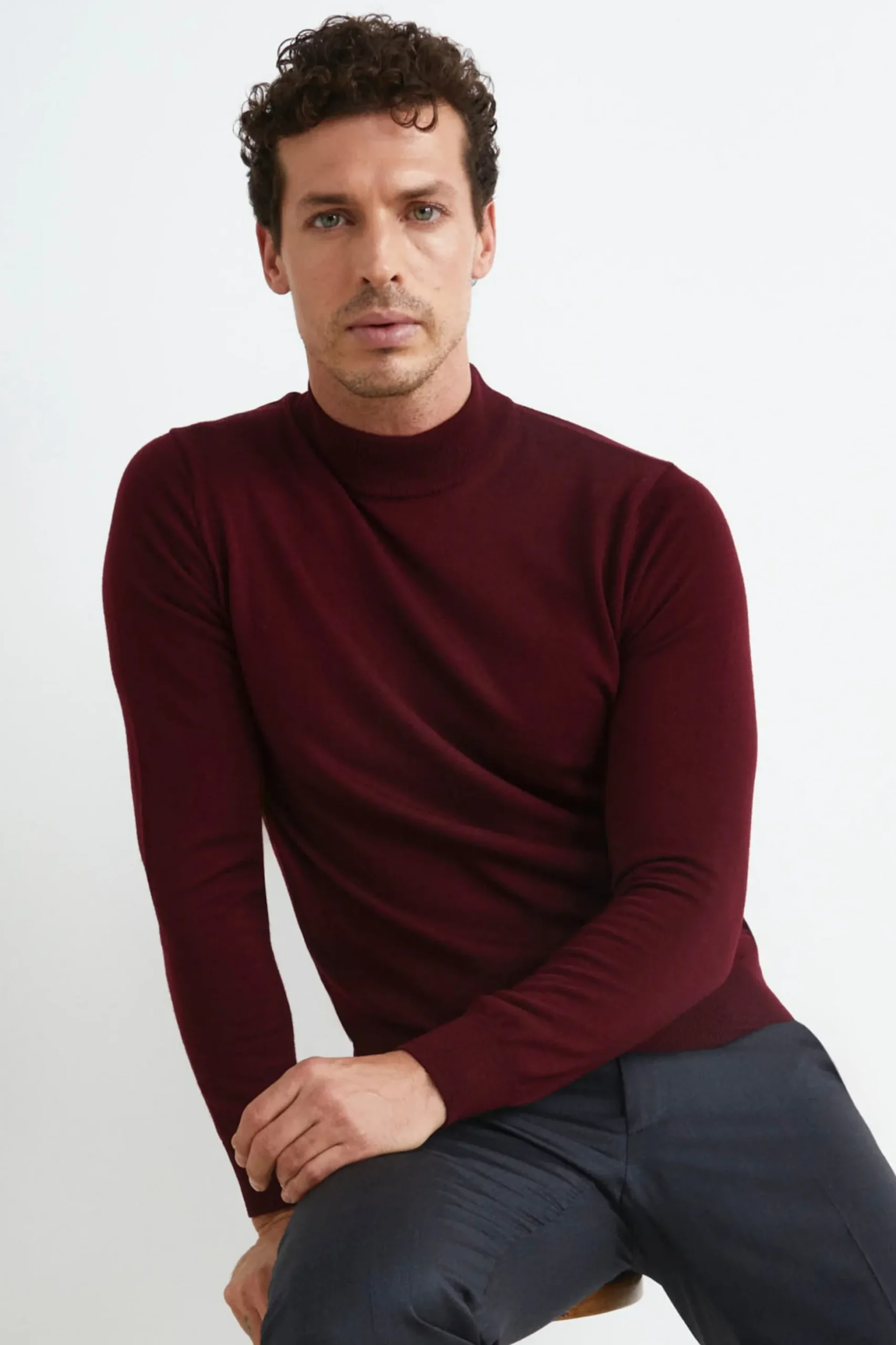Lupetto in Lana Merino - BORDEAUX