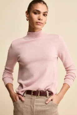 Lupetto in Seta e Cashmere - ROSA