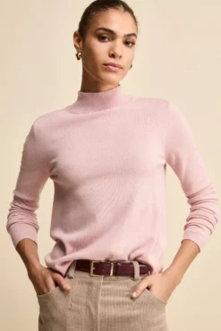 Lupetto in Seta e Cashmere - ROSA