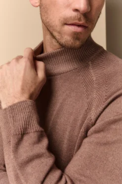Lupetto raglan in Lana Merino - AMETISTA