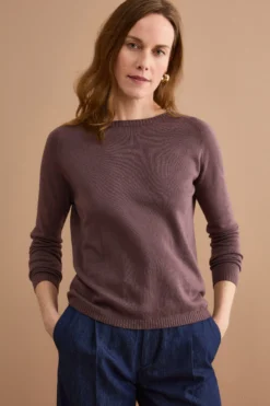 Maglia Barchetta in Cotone con Manica Raglan - TERRA