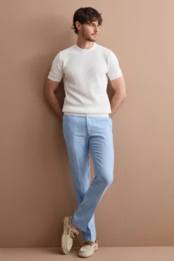 Maglia Casual in Cotone Crêpe - BIANCO