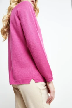 Maglia Collo Morbido lana cashmere - AZALEA