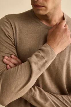 Maglia extrafine in seta e cashmere - VISONE