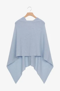 Mantella in cashmere da donna - CIELO
