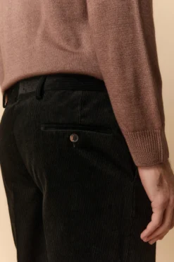 Pantalone a Coste in Velluto - BLU
