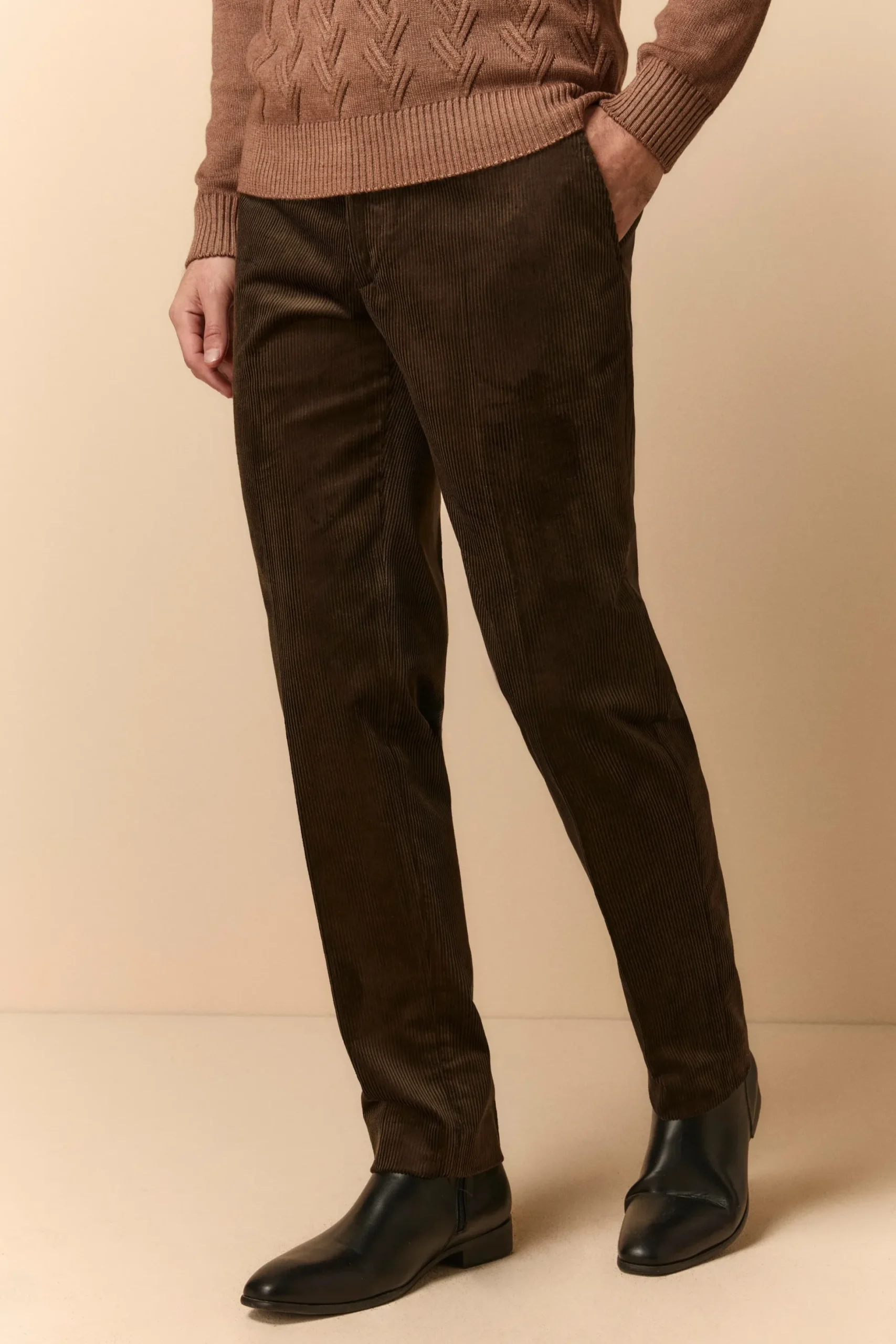 Pantalone a Coste in Velluto - VERDONE