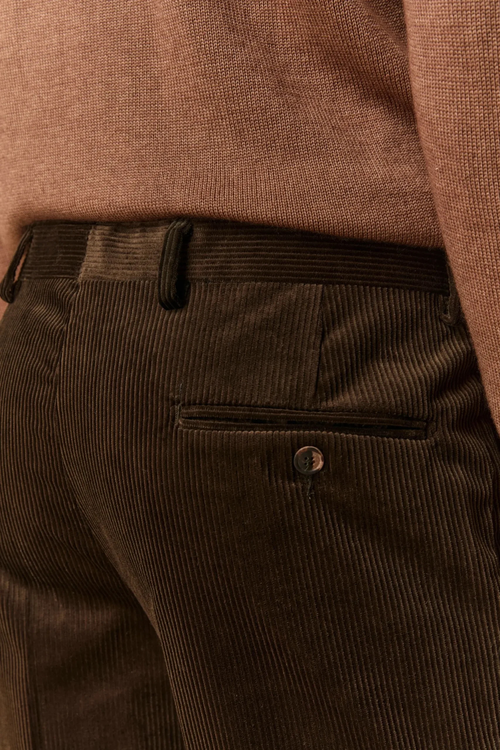Pantalone a Coste in Velluto - VERDONE