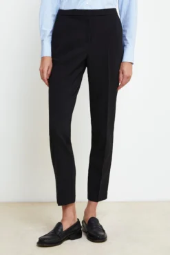Pantalone aderente in jersey - NERO