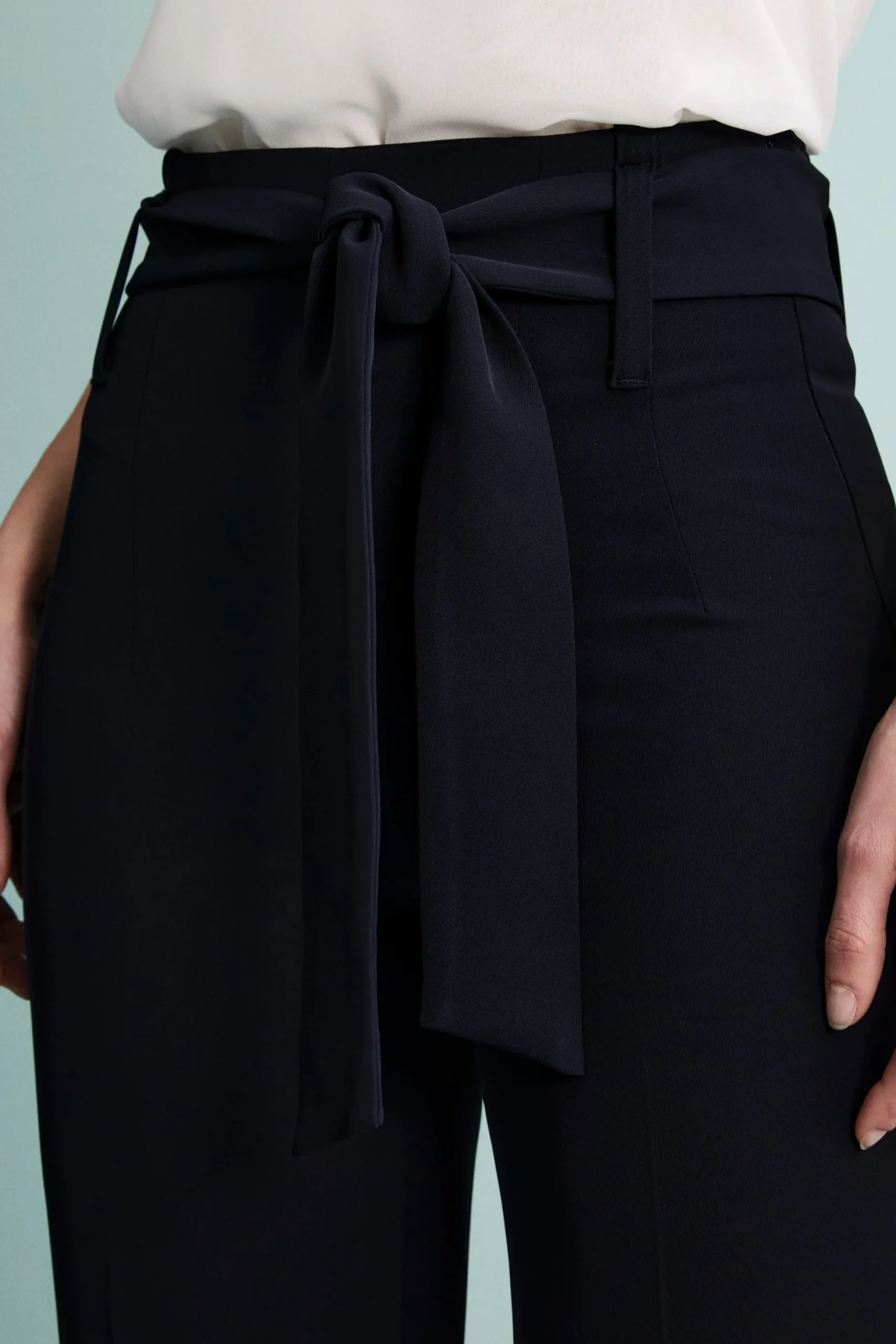 Pantalone a Palazzo con Fusciacca - BLU