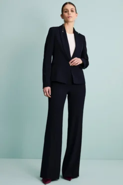 Pantalone a Palazzo con Fusciacca - BLU