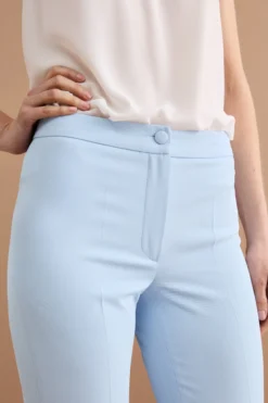 Pantalone a Sigaretta da Cerimonia in Cady - CIELO