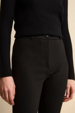 Pantalone a sigaretta - NERO