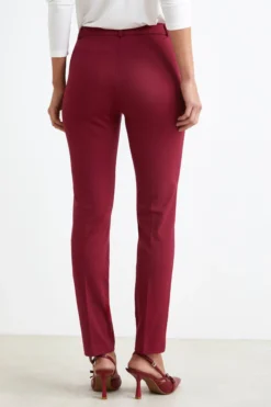 Pantalone a sigaretta - ROSSO