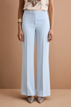 Pantalone Cady a Gamba Larga da Cerimonia - CIELO