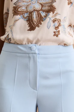 Pantalone Cady a Gamba Larga da Cerimonia - CIELO