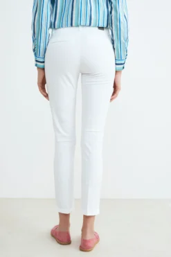 Pantalone chino - BIANCO