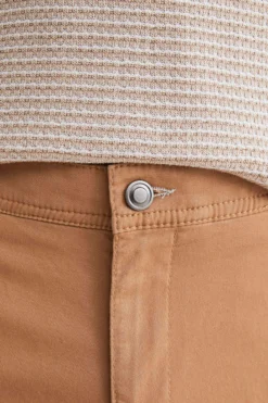 Pantalone chino in cotone - BRUCIATO