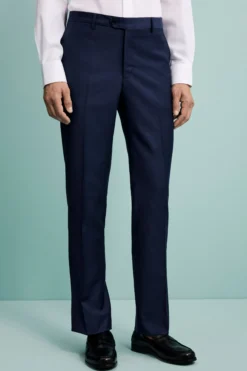 Pantalone da Cerimonia in Lana Vergine Drop 8 - BLU
