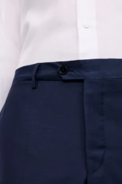 Pantalone da Cerimonia in Lana Vergine Drop 8 - BLU