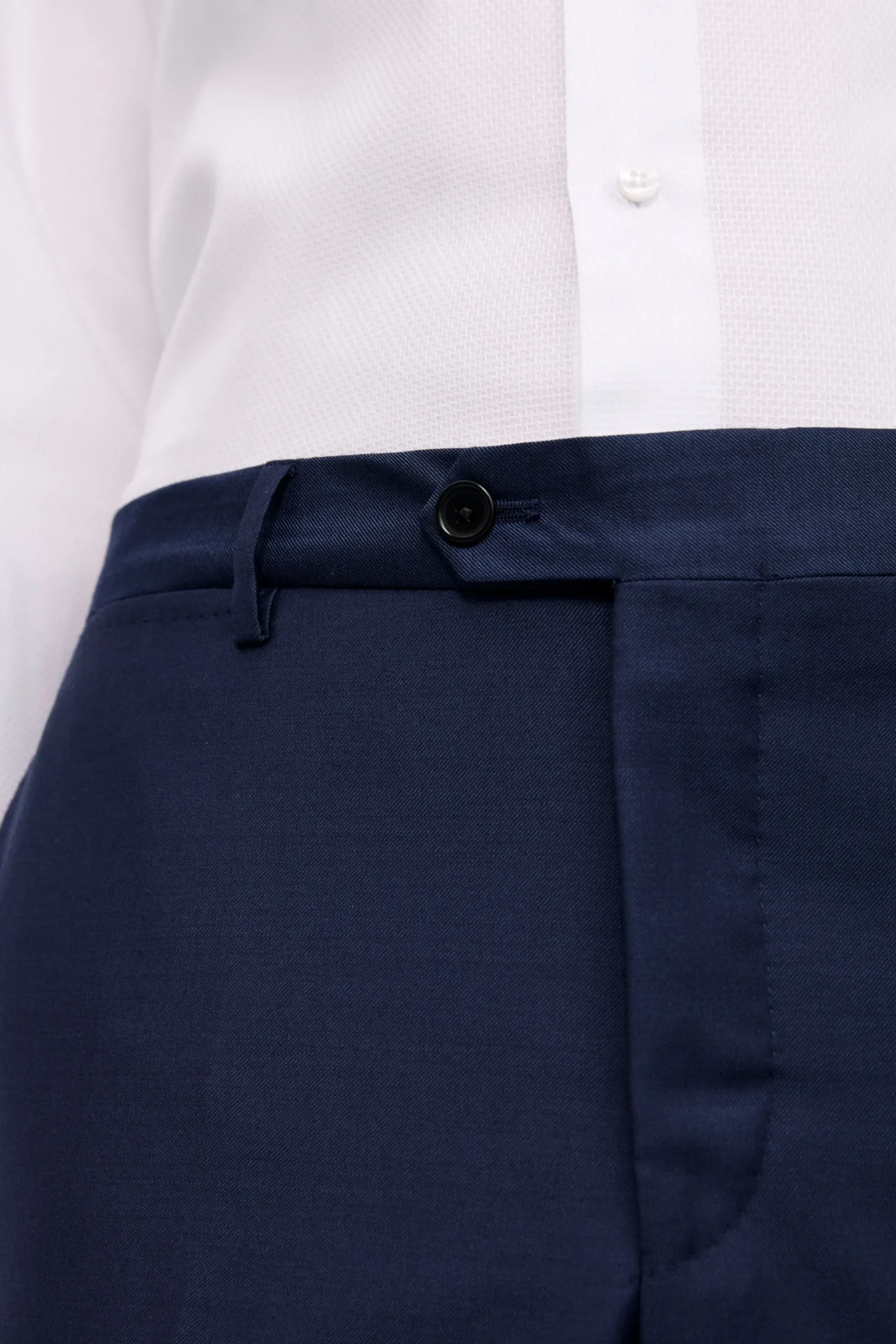 Pantalone da Cerimonia in Lana Vergine Drop 8 - BLU