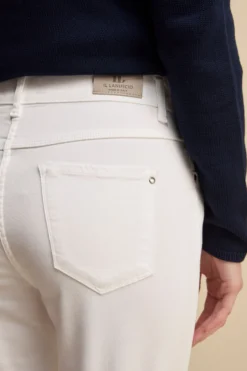 Pantalone Denim Cinque Tasche - DENIM BIANCO