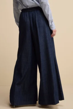 Pantalone Denim Over in Cotone - JEANS
