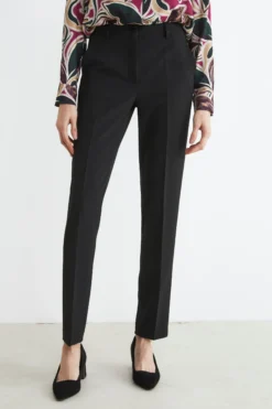 Pantalone dritto elegante - NERO