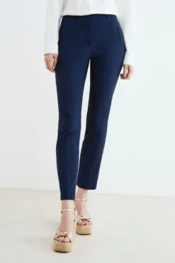 Pantalone elasticizzato - BLU