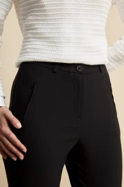 Pantalone elasticizzato - NERO