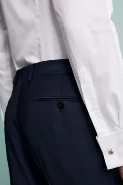 Pantalone elegante drop 6 - BLU
