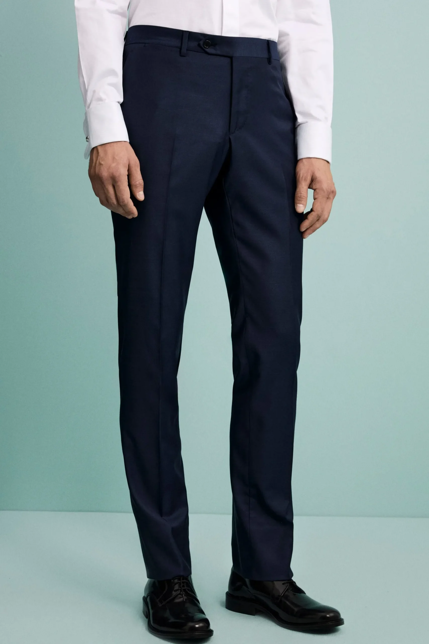 Pantalone elegante drop 6 - BLU