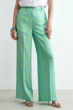 Pantalone Fantasia a Palazzo - FANT. TURCHESE