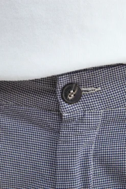 Pantalone fantasia in cotone - SABBIA