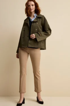 Pantalone Flare in Gabardina - TORTORA