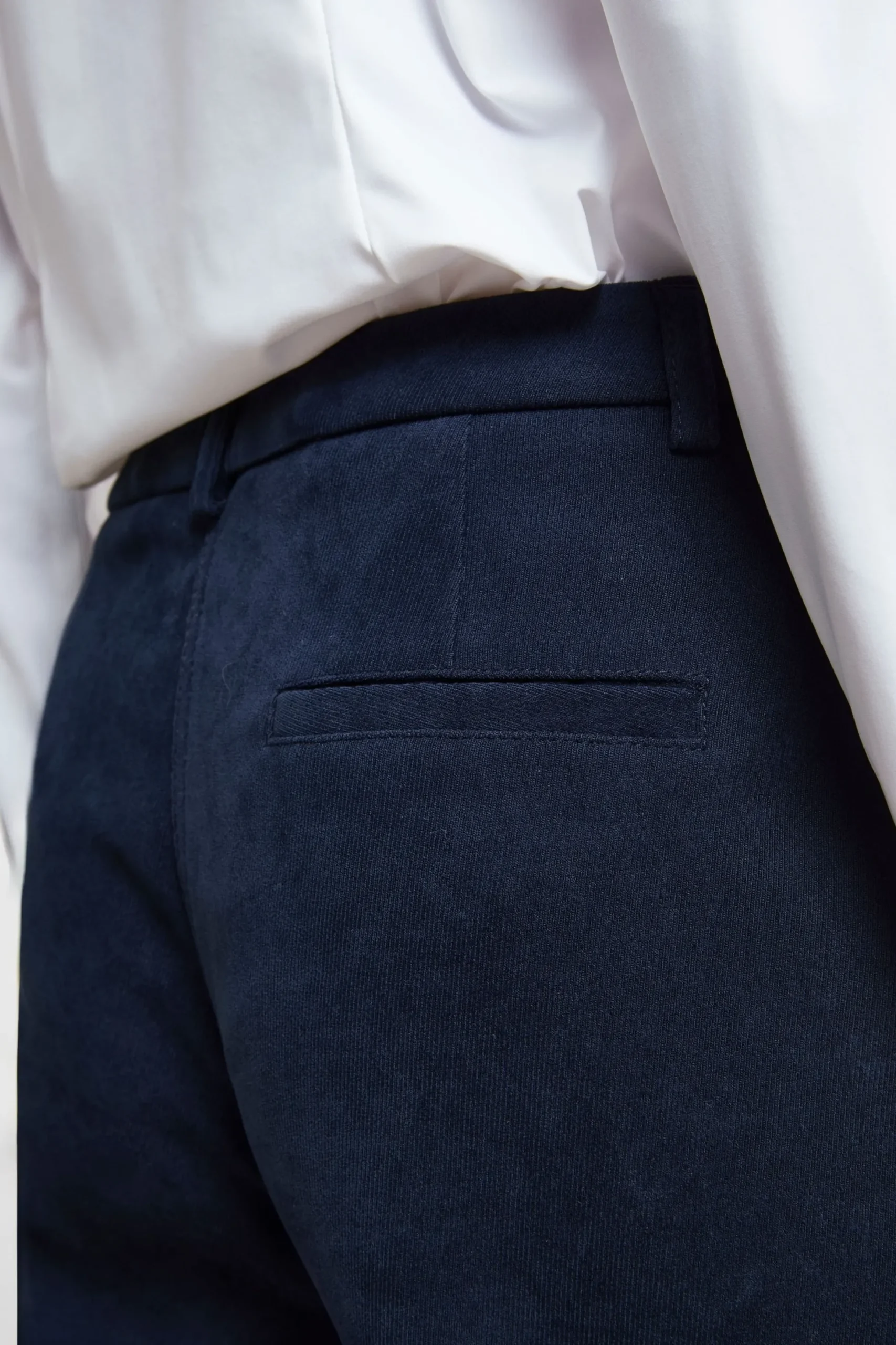 Pantalone Gamba Larga Donna - BLU