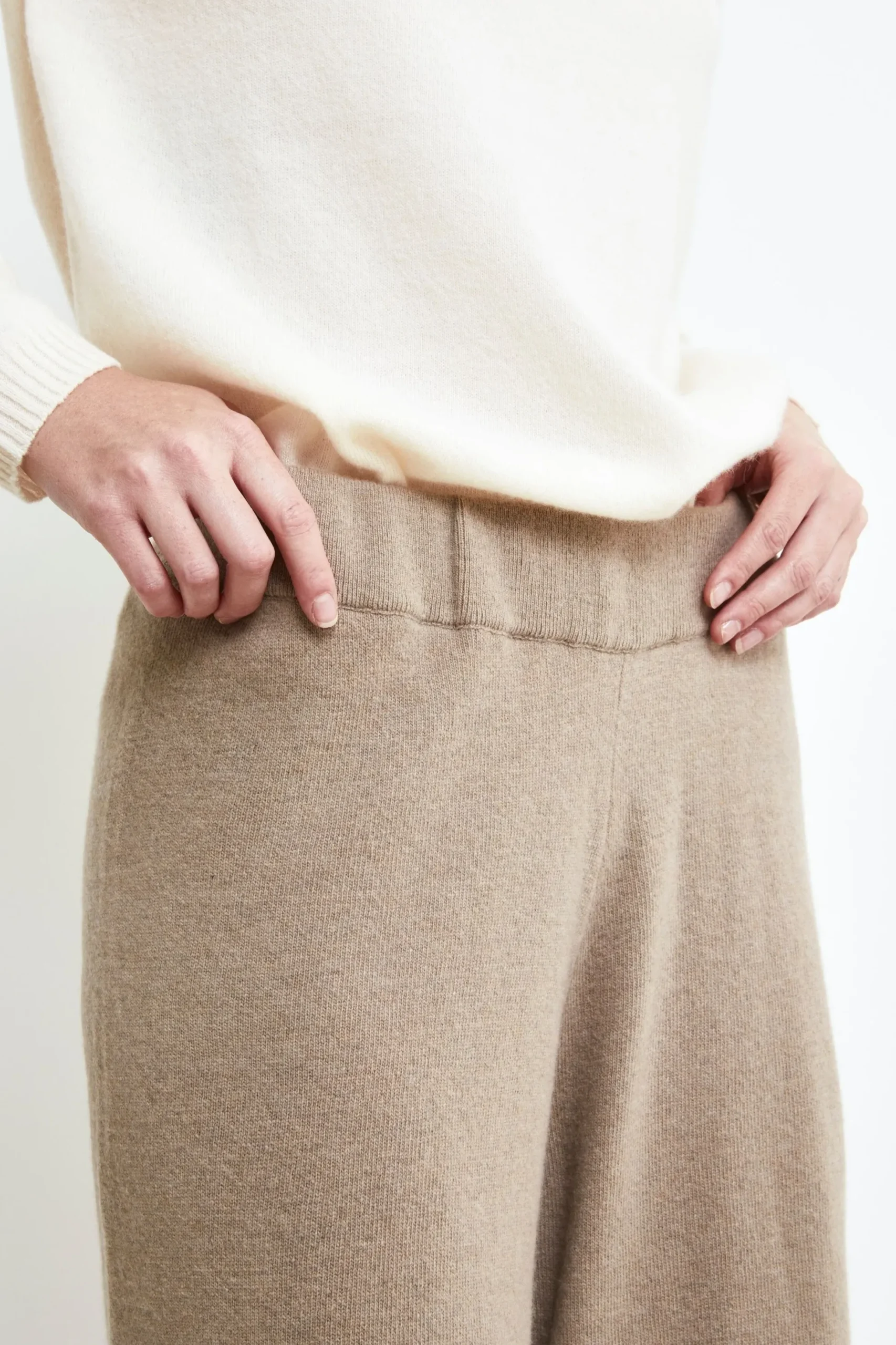 Pantalone in lana e cashmere - CORTECCIA