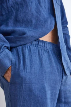 Pantalone in Lino con Coulisse - JEANS