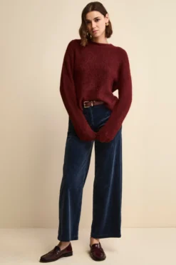 Pantalone in Velluto a Gamba Larga - ARTICO