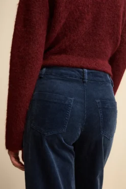Pantalone in Velluto a Gamba Larga - ARTICO